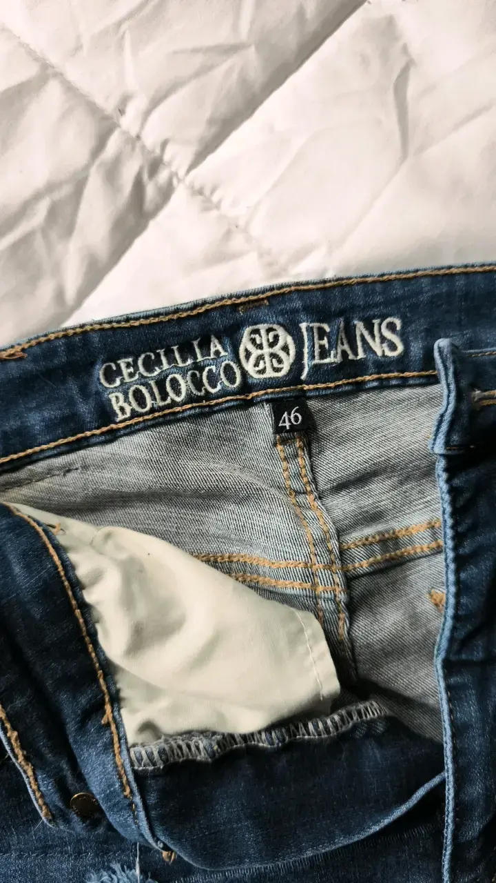 Jeans desgastados Cecilia Bolocco para mujer - 4