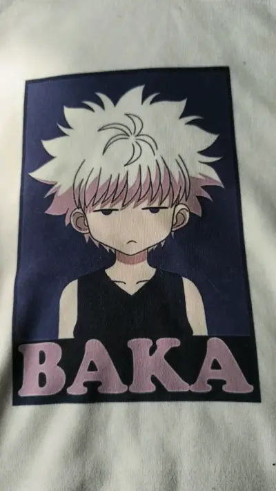 Polerón con capucha anime blanco killua hxh - miniatura 2