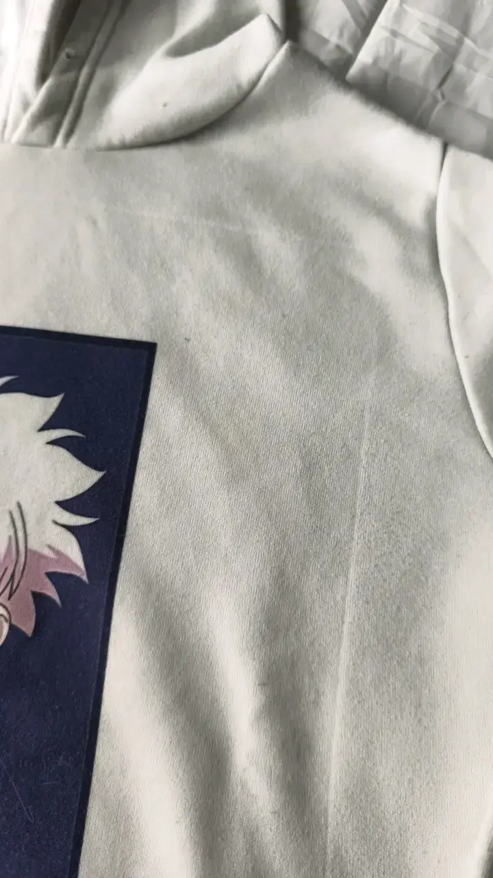 Polerón con capucha anime blanco killua hxh - 5