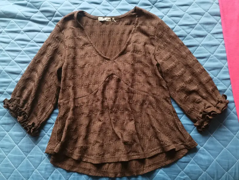 Blusa marrón