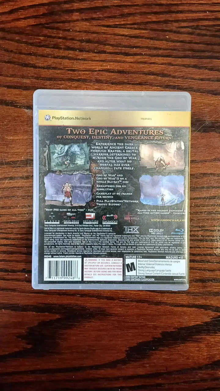 God of War Collection para PS3 en buen estado - 3