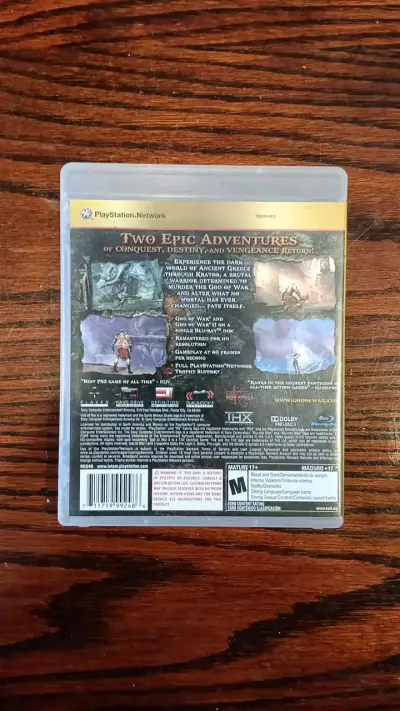 God of War Collection para PS3 en buen estado - miniatura 3