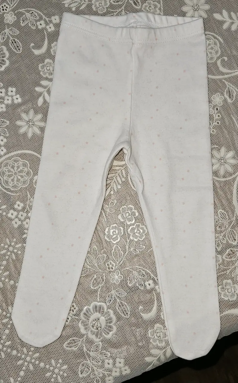 Conjunto de bebé Opaline blanco con estrellas