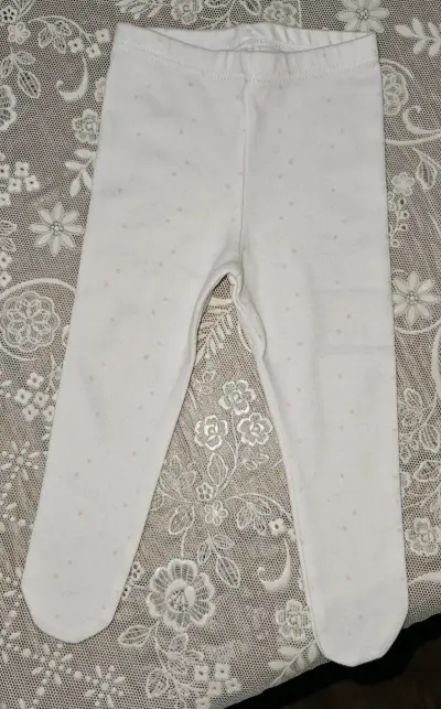 Conjunto de bebé Opaline blanco con estrellas - miniatura 1