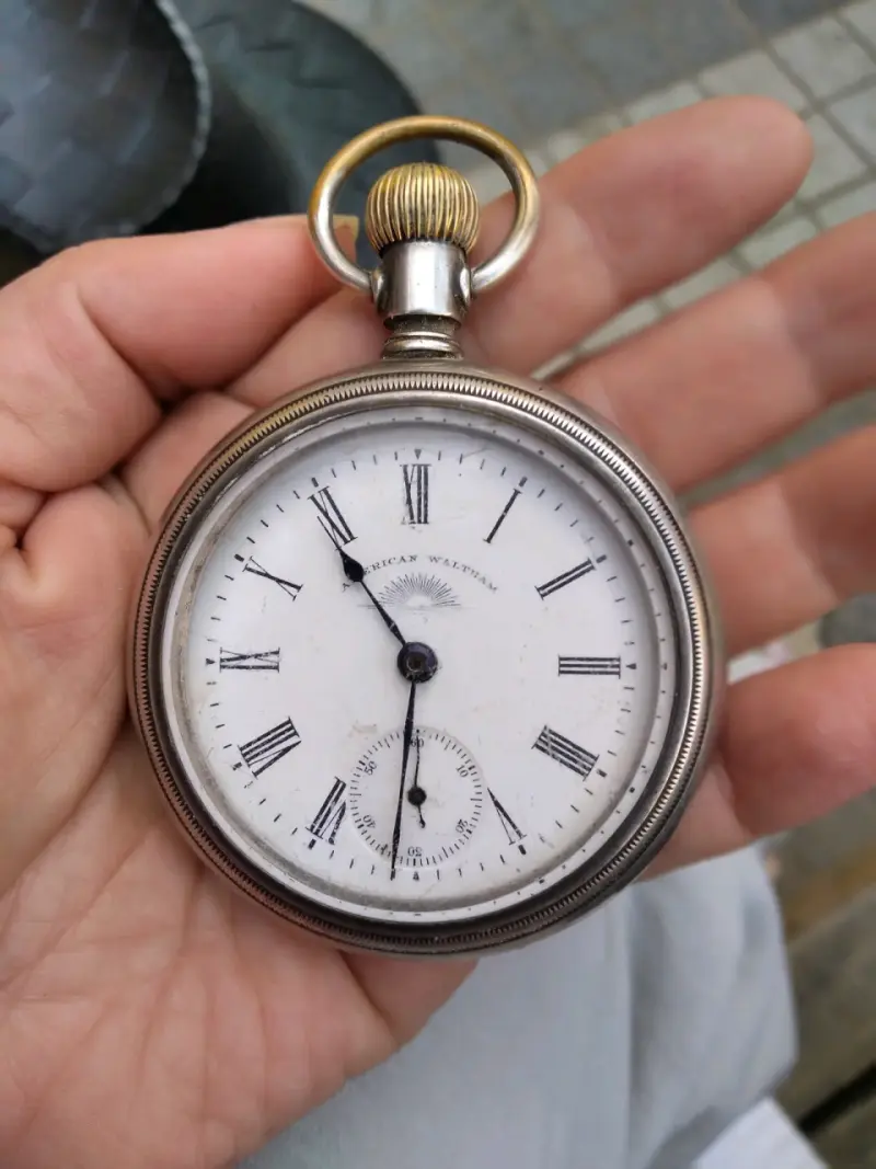 Reloj de Bolsillo Antiguo American Waltham - 1