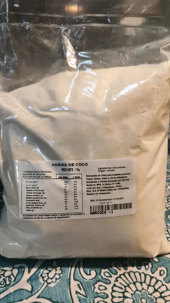 Harina de Coco 1kg Origen Vietnam - 1