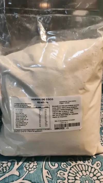 Harina de Coco 1kg Origen Vietnam - miniatura 1