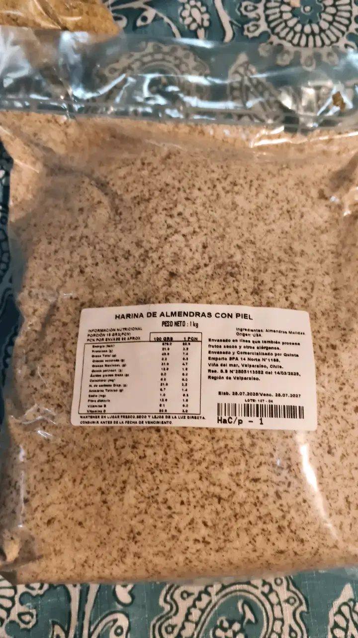 Harina de Almendras con Piel 1kg - 1