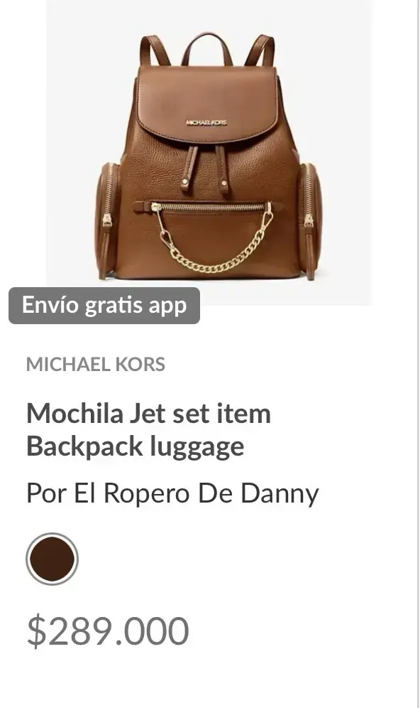 Michael Kors Jet Set 100% Original - 2