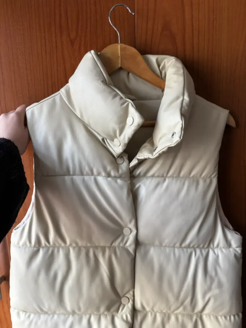 Chaqueta acolchada beige Sybilla para mujer - 2