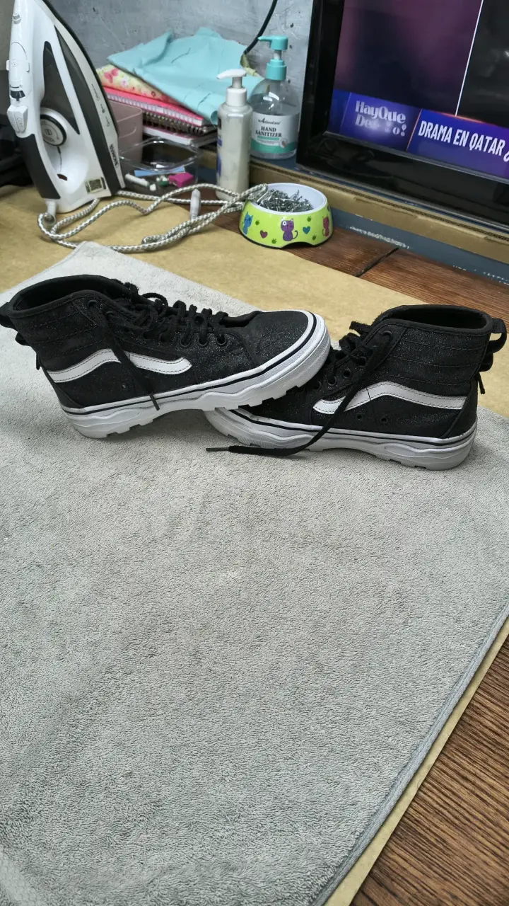 Zapatillas Vans negras de caña alta - 3