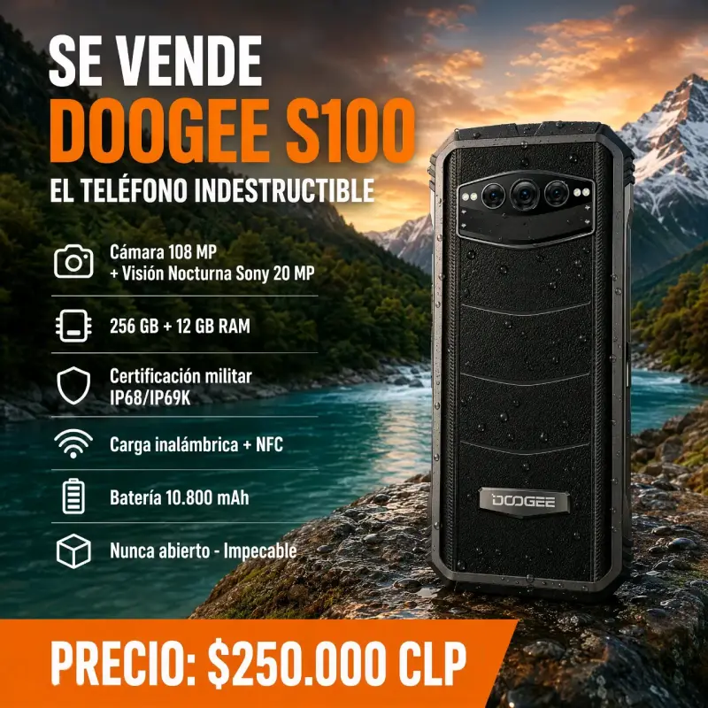 Teléfono indestructible Doogee S100 con cámara 108 MP - 4