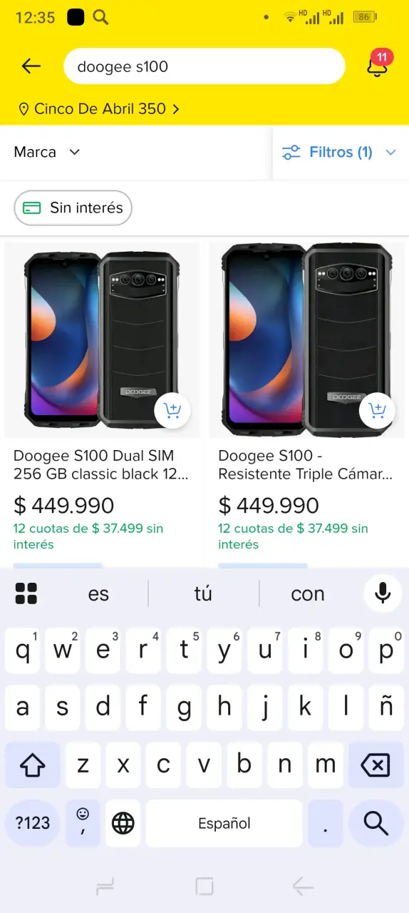 Teléfono indestructible Doogee S100 con cámara 108 MP - 5