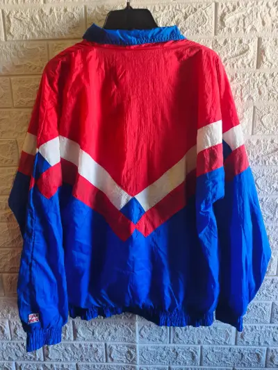 Chaqueta Rompevientos Detroit Pistons Vintage - miniatura 2