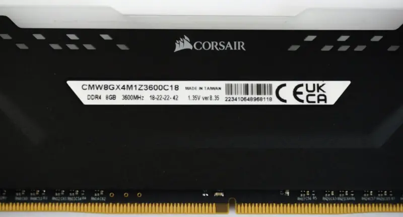 Memoria RAM Corsair Vengeance RGB Pro 8GB DDR4 3600MHz - 2