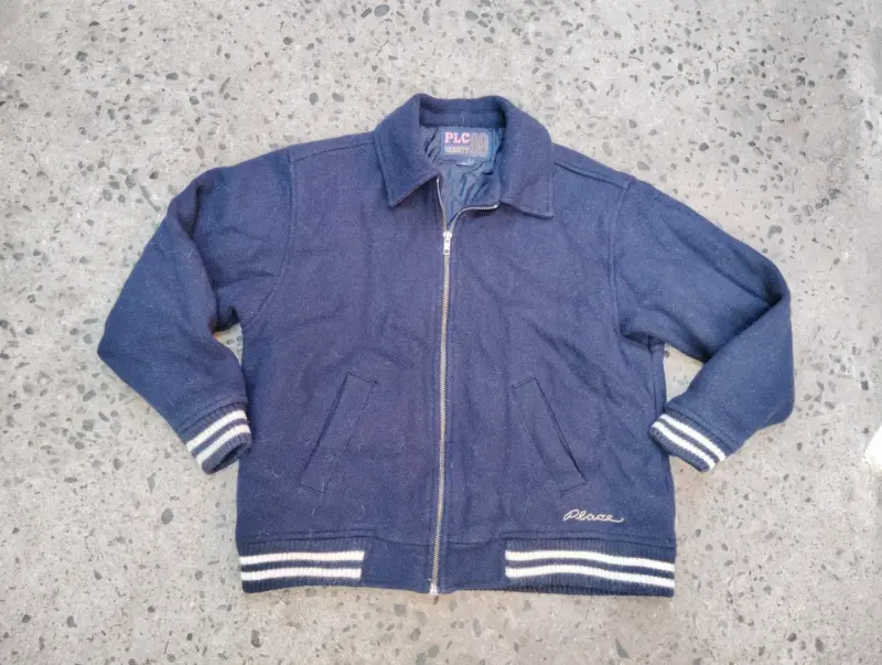 Chaqueta vintage marca PLC Varsity '89 (Es pesada) - 4