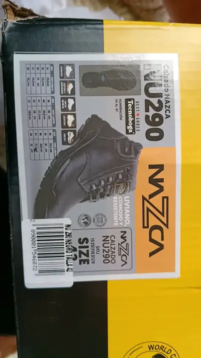 Botas de seguridad Nazca NZ290 negras - miniatura 3