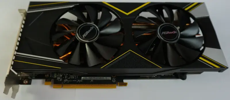 Tarjeta gráfica ASRock con doble ventilador
