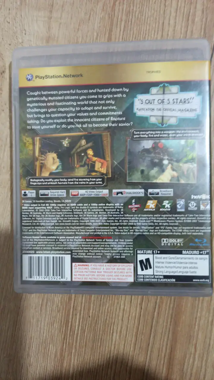 Juego PS3 Bioshock Favoritos - 4