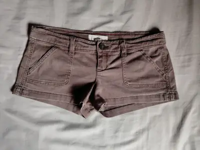 Shorts cargo vintage de tiro bajo - miniatura 1