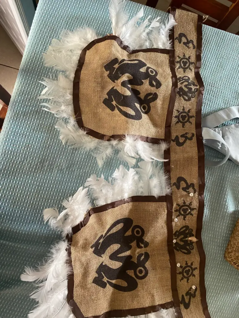 Vestimenta de Hombre para baile rapa nui escolar - 3