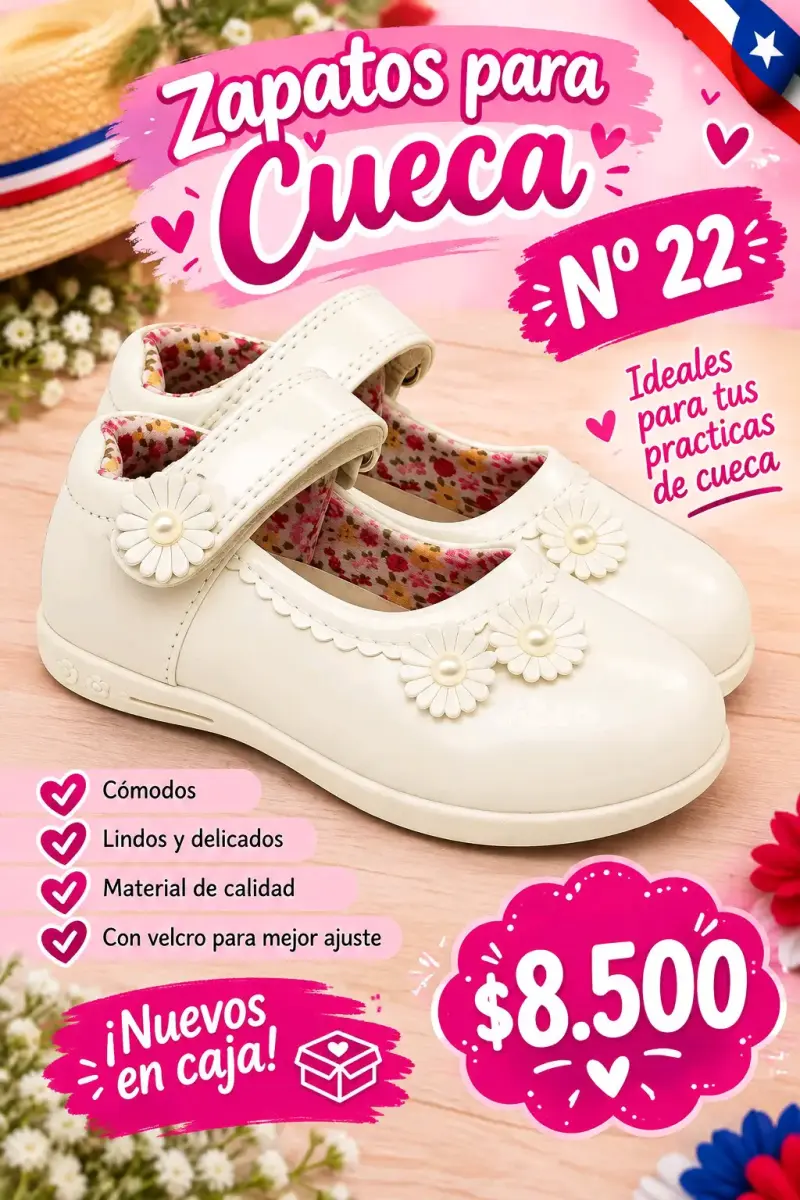 Zapatos para cueca número 22 nuevos - 1