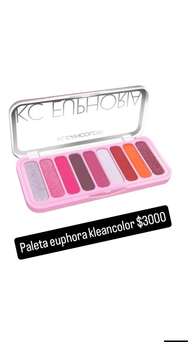Paleta de Sombras Euphora Kleancolor