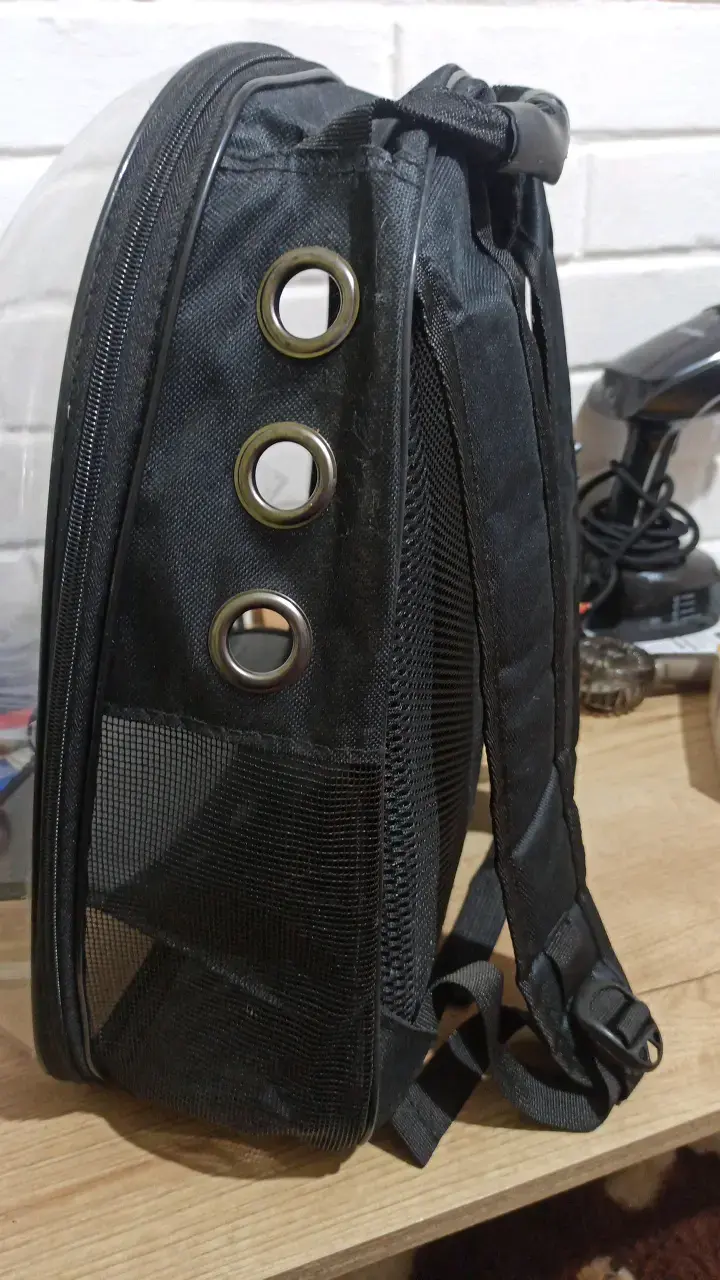 Mochila transportadora para mascotas con ventana - 2