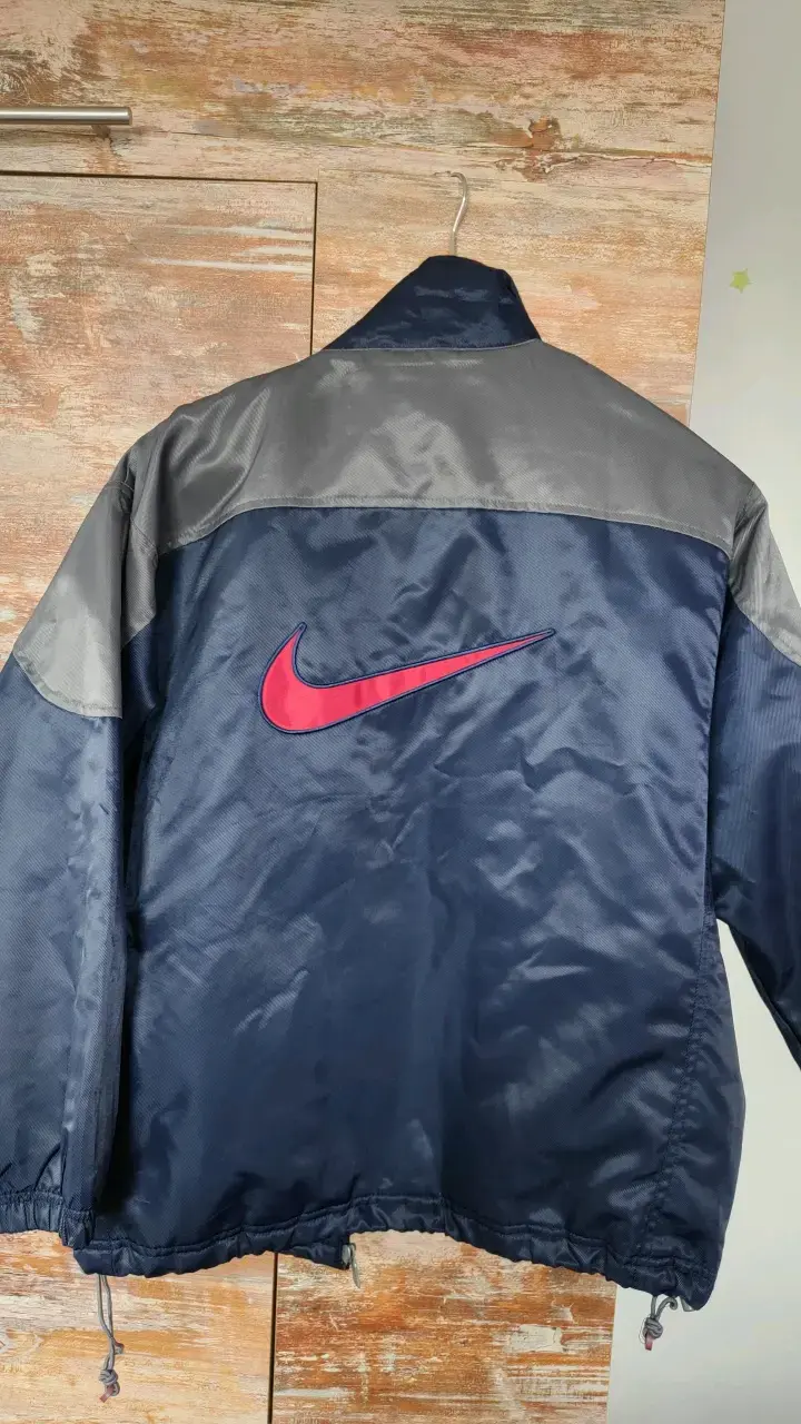Chaqueta Nike azul con forro térmico - 6