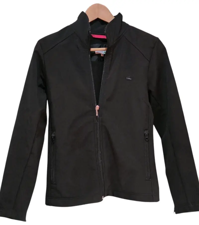Chaqueta Negra Lacoste para Mujer - 1