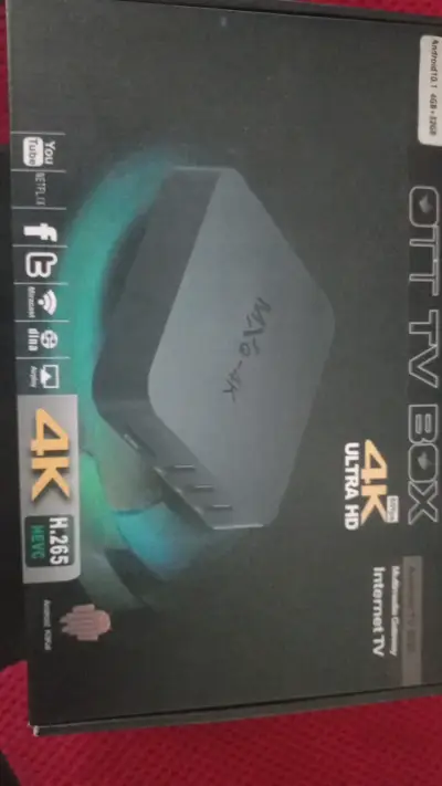 Caja Android TV Box 4K Ultra HD - miniatura 1