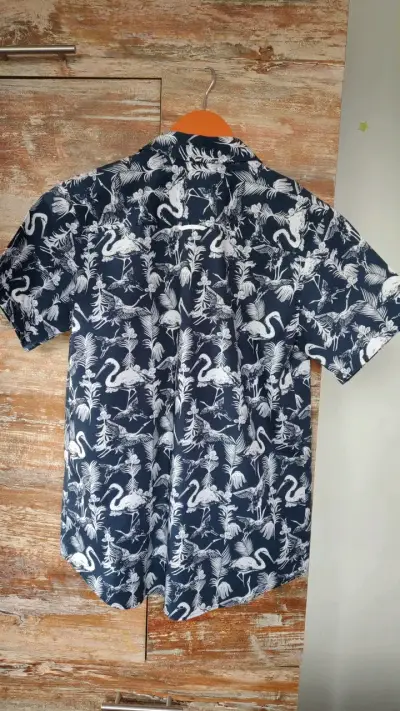 Camisa estampada de flamencos Cuidado con el Perro - miniatura 5