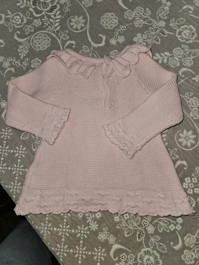 Conjunto de bebé Limonada floral y rosado - 4