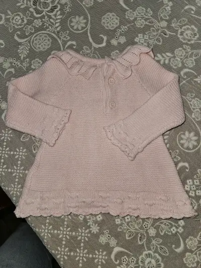 Conjunto de bebé Limonada floral y rosado - miniatura 4