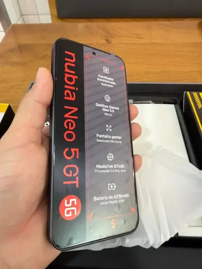 Smartphone Nubia Neo 5 GT con Ventilador y Gatillos - miniatura 1