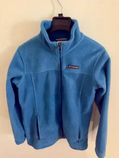 Chaqueta polar Columbia roja y azul talla L - miniatura 2