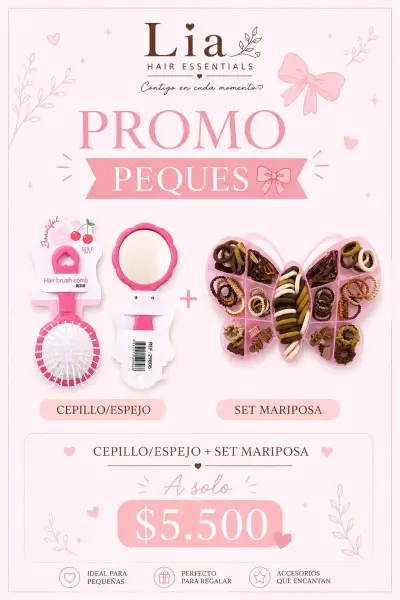 Set de Accesorios para el Cabello Lia Hair Essentials - miniatura 1