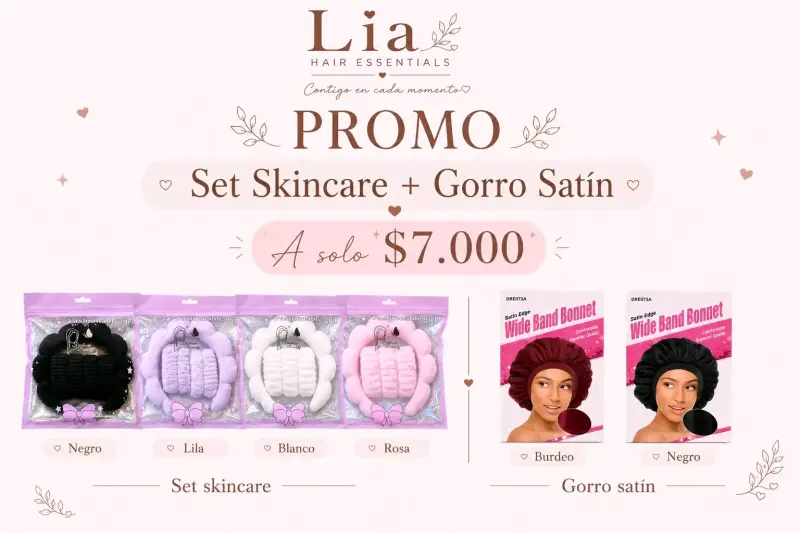 Set de Accesorios para el Cabello Lia Hair Essentials - 3