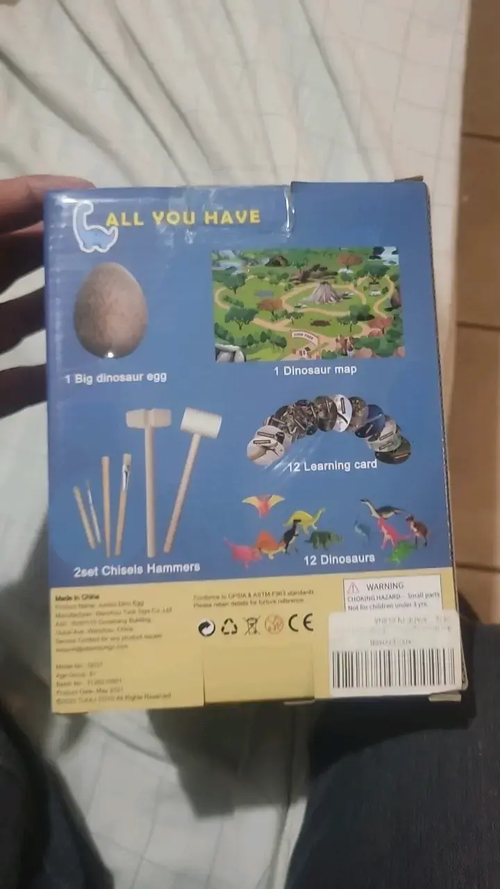 Huevo Dinosaurio Jumbo para Niños - 3