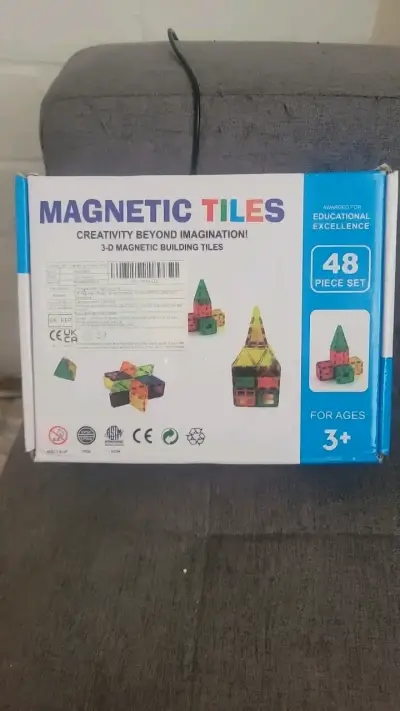 Set de Bloques Magnéticos para Niños 48 Piezas - miniatura 1