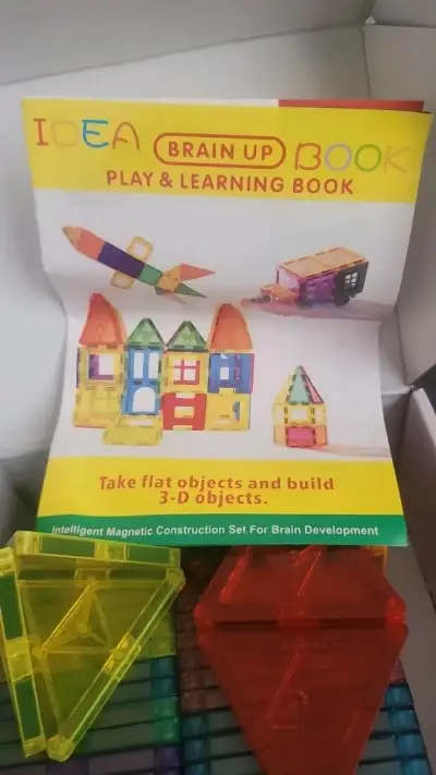 Set de Bloques Magnéticos para Niños 48 Piezas - miniatura 4