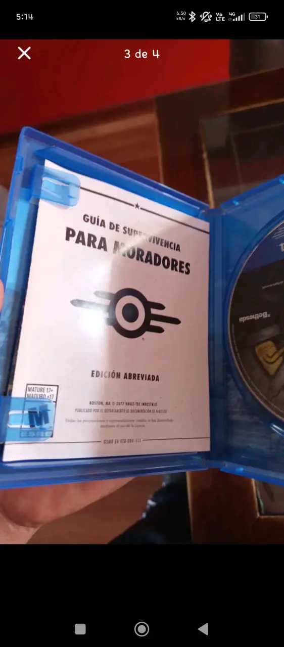 Juego PS4 Fallout 4 Bethesda en buen estado - 1