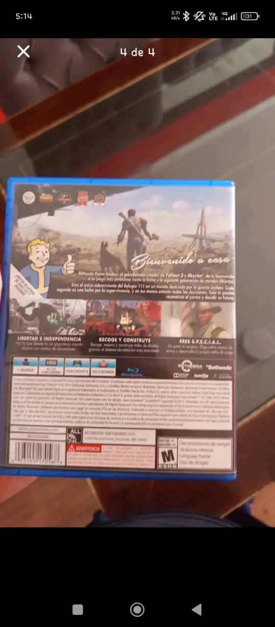 Juego PS4 Fallout 4 Bethesda en buen estado - 4