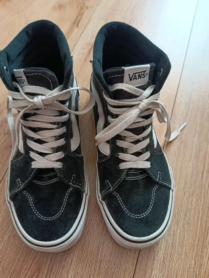 Zapatillas Vans negras de caña alta - 3