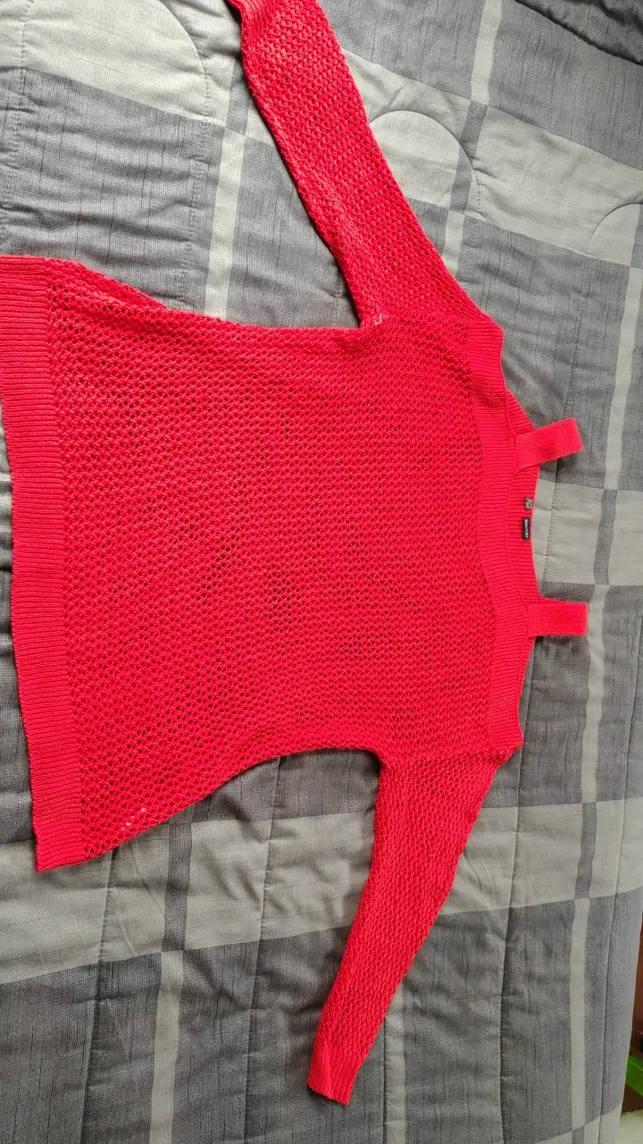 Suéter rojo tejido Bodyflirt para mujer - 1