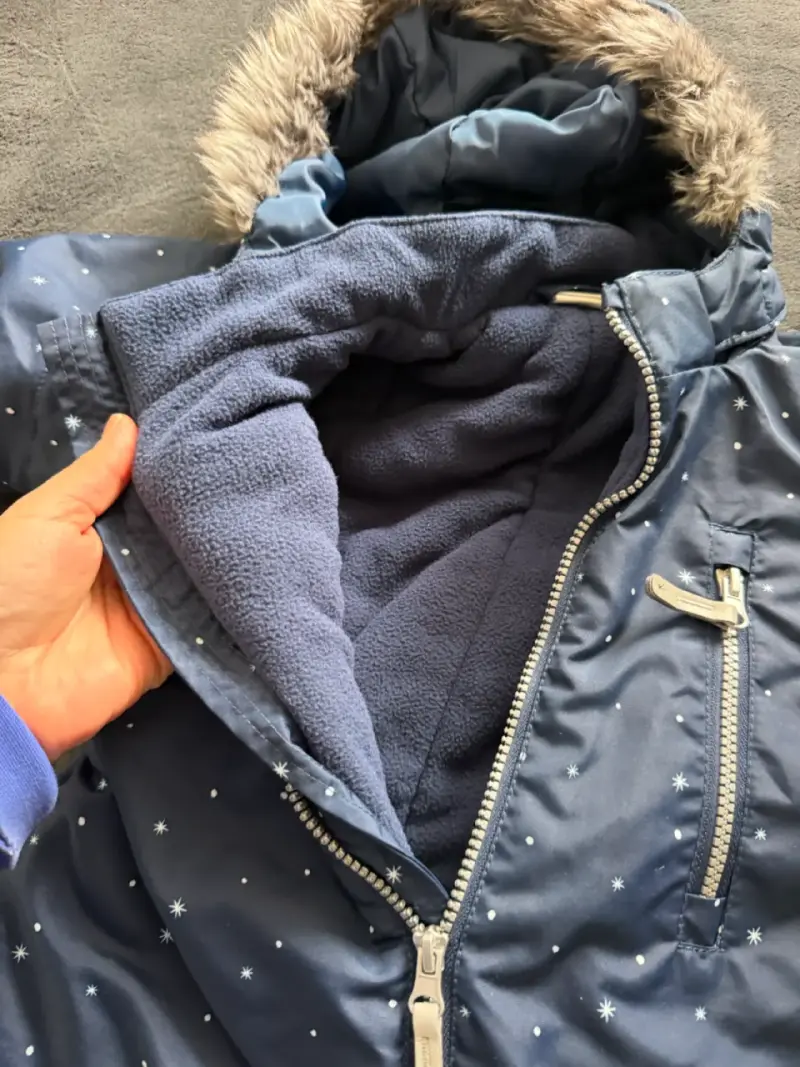 Enterito de invierno h&m bebé azul - 4