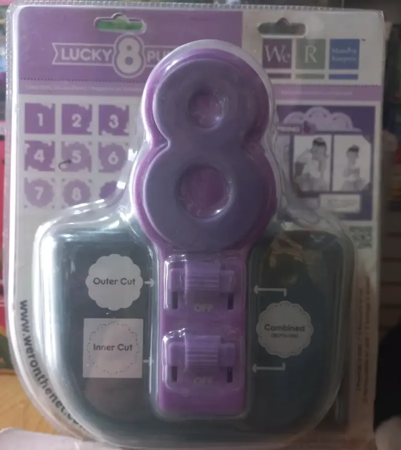 Perforadora de papel Lucky 8 Punch - 1