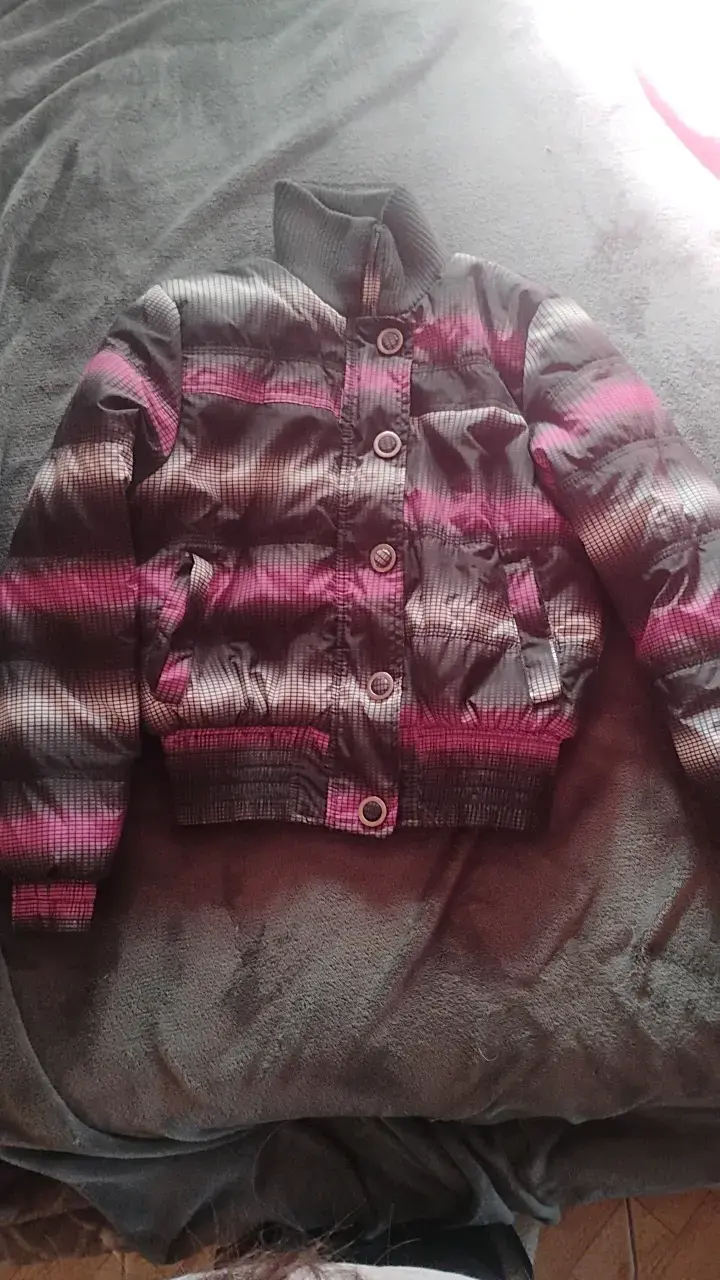 Chaqueta acolchada para niña