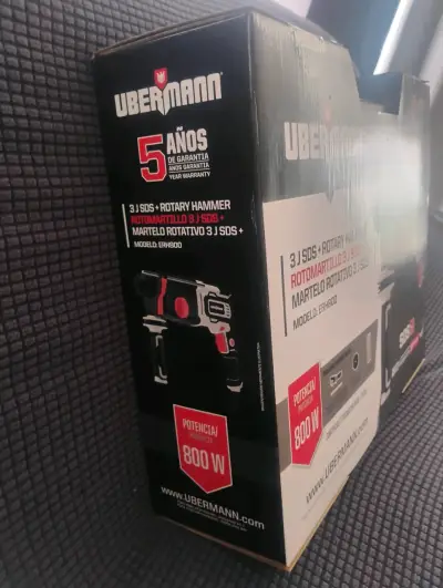 Rotomartillo Ubermann 800W con Maletín - miniatura 1