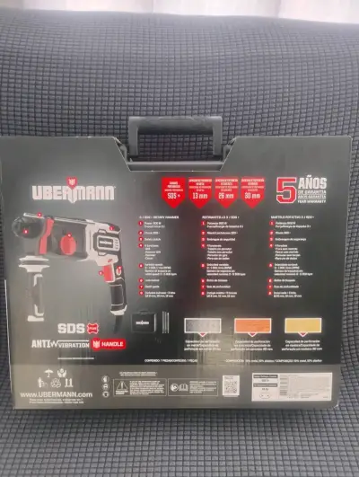 Rotomartillo Ubermann 800W con Maletín - miniatura 2